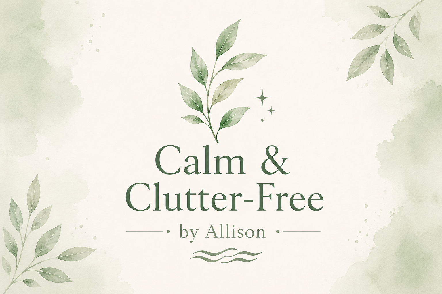 Calm & Clutter-Free by Allison